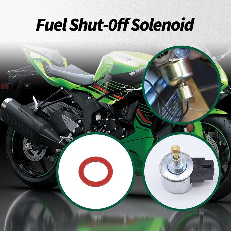 OXCANO Carburetor Fuel Solenoid 21188-7003 Replacement for Kawasaki FH601V FH641V FH680V FH721V FX 4-Cycle Engine - Image 4